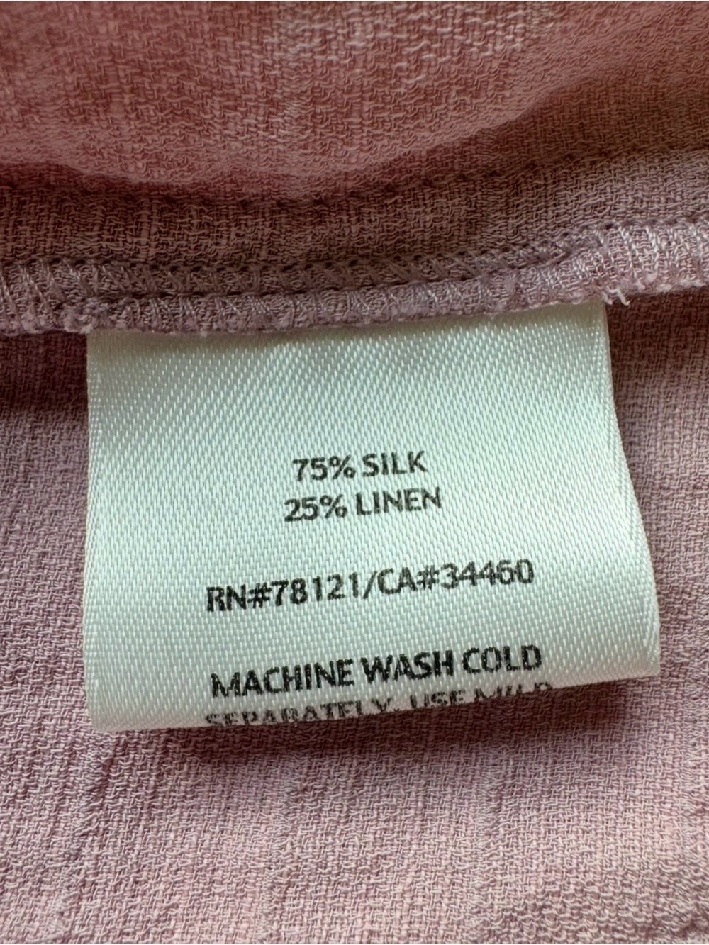 Eileen Fisher Textured Silk Linen Cardigan L Pink Chinese Frog Button Knot Asian - Picture 4 of 10